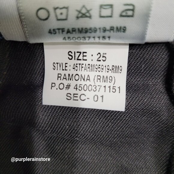 Joes Jeans Size 25 Icon Skinny Crop Mid Rise Romona Wash Stretch Denim - Picture 5 of 11